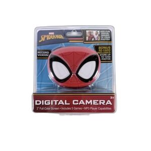 Marvel Spider-Man Kids Digital Camera Video MP3 Player eKids SM-533.EXv24R New